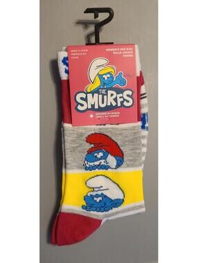 The Smurfs Women's One Size Socks